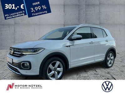 Pure white Gebraucht 2021 VW T-Cross R-line SUV | 21.960 € (Etwas zu teuer)
