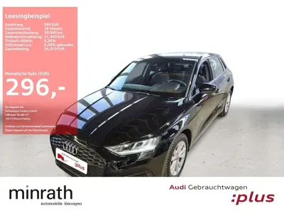 Gebraucht Audi A3 Basis 150 PS (110 kW) 2023 Brillantschwarz Limousine