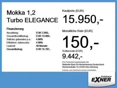 Brugt Opel Mokka Elegance 101 HK (74 kW) 2024 Sort SUV