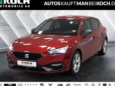 Brugt Seat Leon FR 150 HK (110 kW) 2021 Rød Sedan