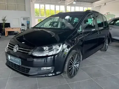 Gebraucht VW Sharan Trendline 150 PS (110 kW) 2011 Schwarz Van / Kleinbus