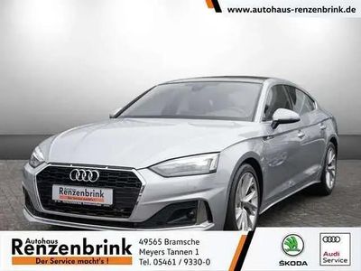 Gebraucht Audi A5 Sportback Advanced 163 PS (119 kW) 2022 Grau (florettsilber metallic) Kleinwagen