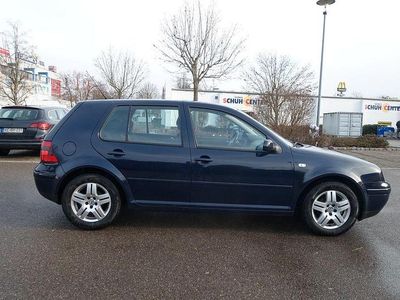 Blau Gebraucht 2002 VW Golf Highline Limousine | 5.990 € (Teuer)