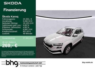 Weiß Gebraucht 2022 Skoda Karoq Tour SUV | 24.330 € (Fairer Preis)