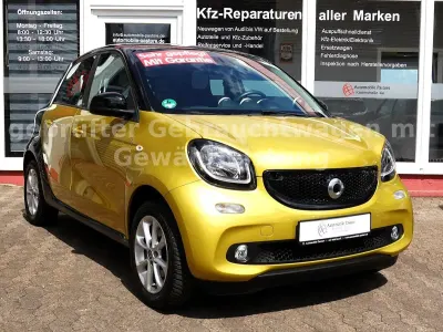 Gebraucht Smart ForFour Passion 71 PS (52 kW) 2014 Gelb Kleinwagen