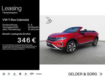 Gebraucht VW T-Roc Cabriolet Goal 116 PS (85 kW) 2025 Kings red metallic Cabrio