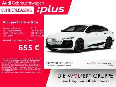Gebraucht Audi A6 e-tron Performance 269 kW (367 PS) 2025 Gletscherweiß metallic Limousine