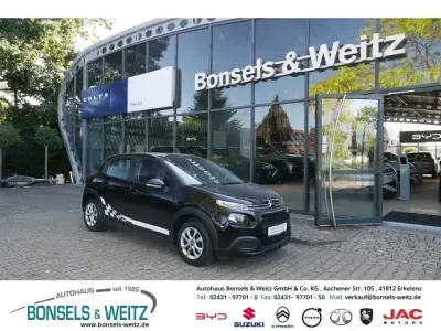 Gebraucht Citroën C3 Feel 68 PS (50 kW) 2018 Schwarz metallic Kleinwagen