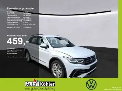 Gebraucht VW Tiguan R-line 245 PS (180 kW) 2022 Pure white SUV
