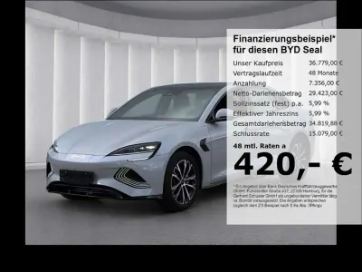 Neu BYD Seal Comfort 169 kW (231 PS) 2026 Indigo grey metallic Limousine