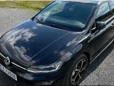 Gebraucht VW Polo R-line 95 PS (69 kW) 2021 Schwarz Kleinwagen