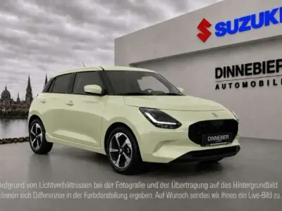 Neu Suzuki Swift Comfort+ 82 PS (60 kW) 2026 Gelb (metallic) Kleinwagen