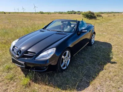 Gebraucht Mercedes SLK200 163 PS (119 kW) 2006 Schwarz Cabrio