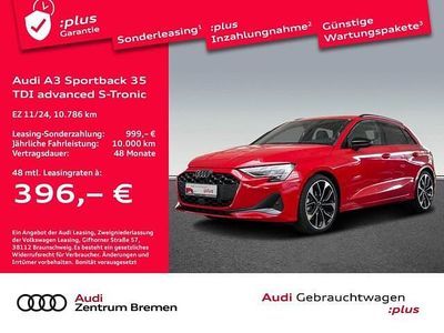 Gebraucht Audi A3 Advanced 150 PS (110 kW) 2024 Progressivrot metallic Limousine