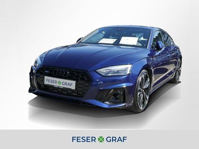 Gebraucht Audi A5 Sportback Business 265 PS (194 kW) 2023 Navarrablau metallic Kleinwagen