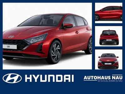 Neu Hyundai i20 Trend 90 PS (66 kW) 2026 Dragon red / met Kleinwagen