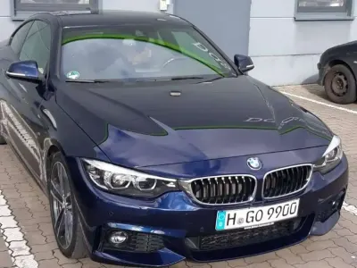 Gebraucht BMW 420 Coupé Sport Line 184 PS (135 kW) 2017 Blau Coupé