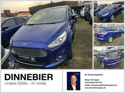 Blau Gebraucht 2015 Ford S-MAX Titanium Van / Kleinbus | 13.479 € (Fairer Preis)