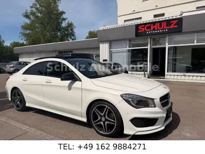 Begagnad Mercedes CLA220 AMG line 170 HK (125 kW) 2013 Vit Sedan