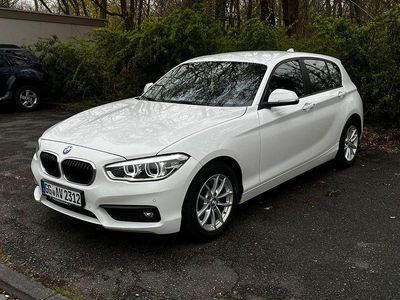 Gebraucht BMW 116 Sport Line 116 PS (85 kW) 2018 Weiß Kleinwagen