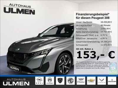 Gebraucht Peugeot 308 SW Allure 131 PS (96 kW) 2022 Grau Kombi