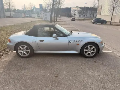 Brugt BMW Z3 116 HK (85 kW) 1997 Sølv Cabriolet