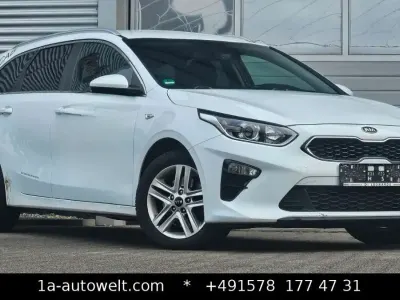 Gebraucht Kia Ceed Sportswagon Vision 136 PS (100 kW) 2021 (wd) cararraweiss Kombi