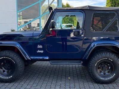 Gebraucht Jeep Wrangler Sahara 177 PS (130 kW) 2006 Blau (metallic) SUV