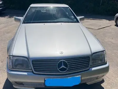 Gebraucht Mercedes SL320 231 PS (169 kW) 1993 Silber Cabrio