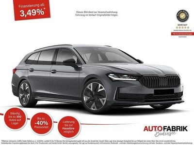 Neu Skoda Superb SportLine 193 PS (141 kW) 2025 Graphite grau metallic Kombi