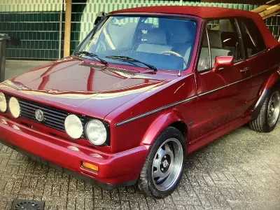Gebraucht VW Golf Cabriolet 98 PS (72 kW) 1991 Rot Cabrio
