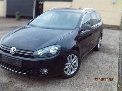 Gebraucht VW Golf VI Style 105 PS (77 kW) 2011 Schwarz Kleinwagen