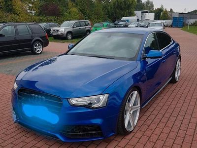Blau Gebraucht 2017 Audi A5 Sportback Ambiente Kleinwagen | 22.999 € (Etwas zu teuer)