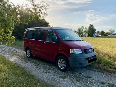 Gebraucht VW T5 105 PS (77 kW) 2003 Rot Van