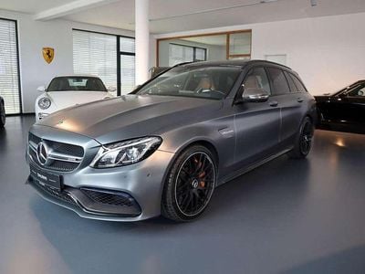 Gebraucht Mercedes C63S AMG AMG 510 PS (375 kW) 2017 Manufaktur  selenitgrau magno Kombi