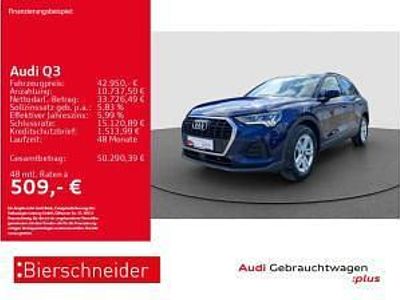Second-hand Audi Q3 Basis 190 CP (139 kW) 2024 Albastru SUV
