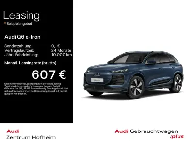 Gebraucht Audi Q6 e-tron Comfort 284 kW (387 PS) 2025 Plasmablau metallic SUV