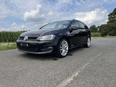 Schwarz Gebraucht 2015 VW Golf VII Highline Kombi | 9.999 € (Fairer Preis)