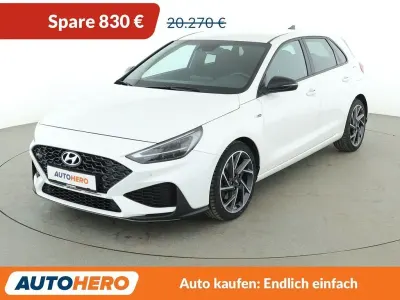 Gebraucht Hyundai i30 N Line 160 PS (117 kW) 2021 Weiß Limousine