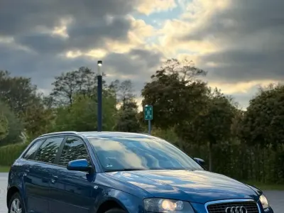 Usata Audi A3 170 CV (125 kW) 2007 Blu Utilitaria
