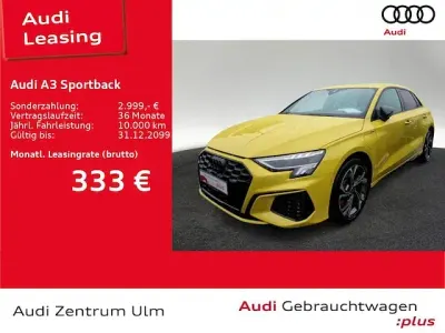 Brugt Audi A3 Sportback e-tron S-Line 245 HK (180 kW) 2023 Gul Hatchback