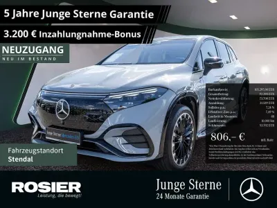 Gebraucht Mercedes EQS580 Premium Plus 400 kW (544 PS) 2024 Grau / manufaktur alpingrau SUV