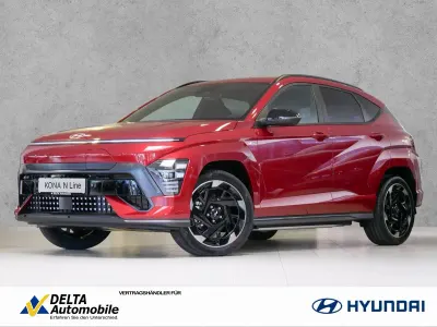 Ny Hyundai Kona N Line 150 kW (204 HK) 2026 Rød SUV