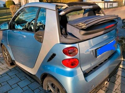 gebraucht Smart ForTwo Coupé 451 blau 84 PS