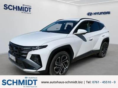 Atlas white / sol Gebraucht 2025 Hyundai Tucson Prime SUV | 35.690 € (Fairer Preis)