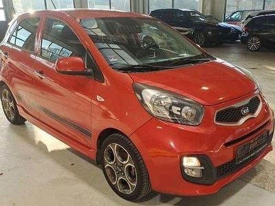 Gebraucht Kia Picanto 69 PS (50 kW) 2014 Rot Kleinwagen