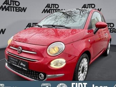 Rot Gebraucht 2021 Fiat 500C Lounge Cabrio | 11.990 € (Guter Preis)