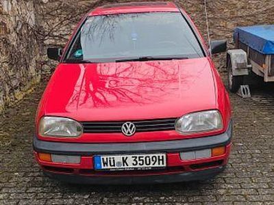 Gebraucht VW Golf III 90 PS (66 kW) 1992 Rot Kleinwagen