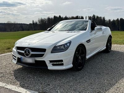 Gebraucht Mercedes SLK350 AMG 306 PS (225 kW) 2013 Weiß Cabrio