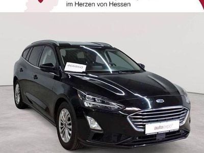 Gebraucht Ford Focus Titanium 150 PS (110 kW) 2020 Obsidianschwarz metallic Kombi